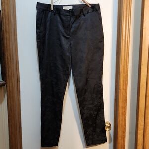 Michael Kors Black Textured Pants